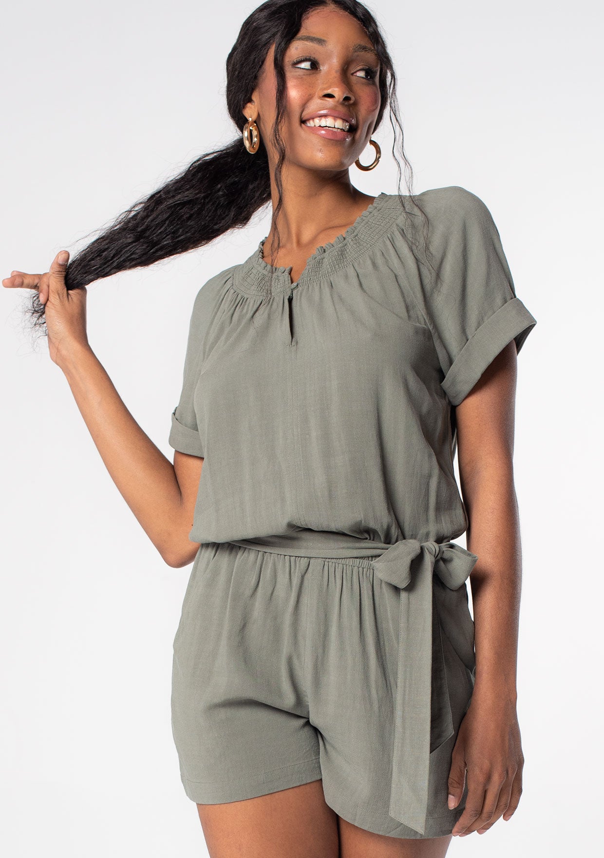 Women's Short Sleeve Jumpsuits & Rompers