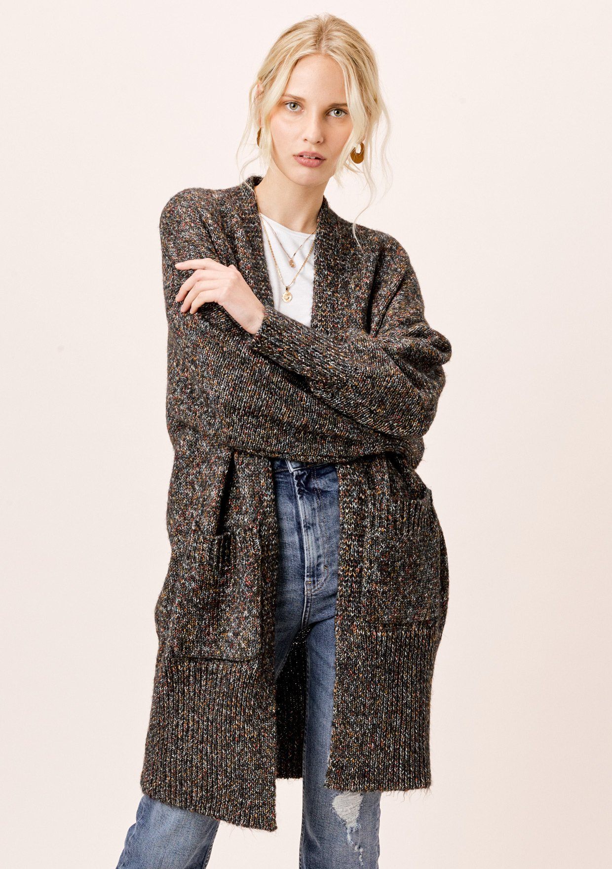 Mika Volume Sleeve Cardigan