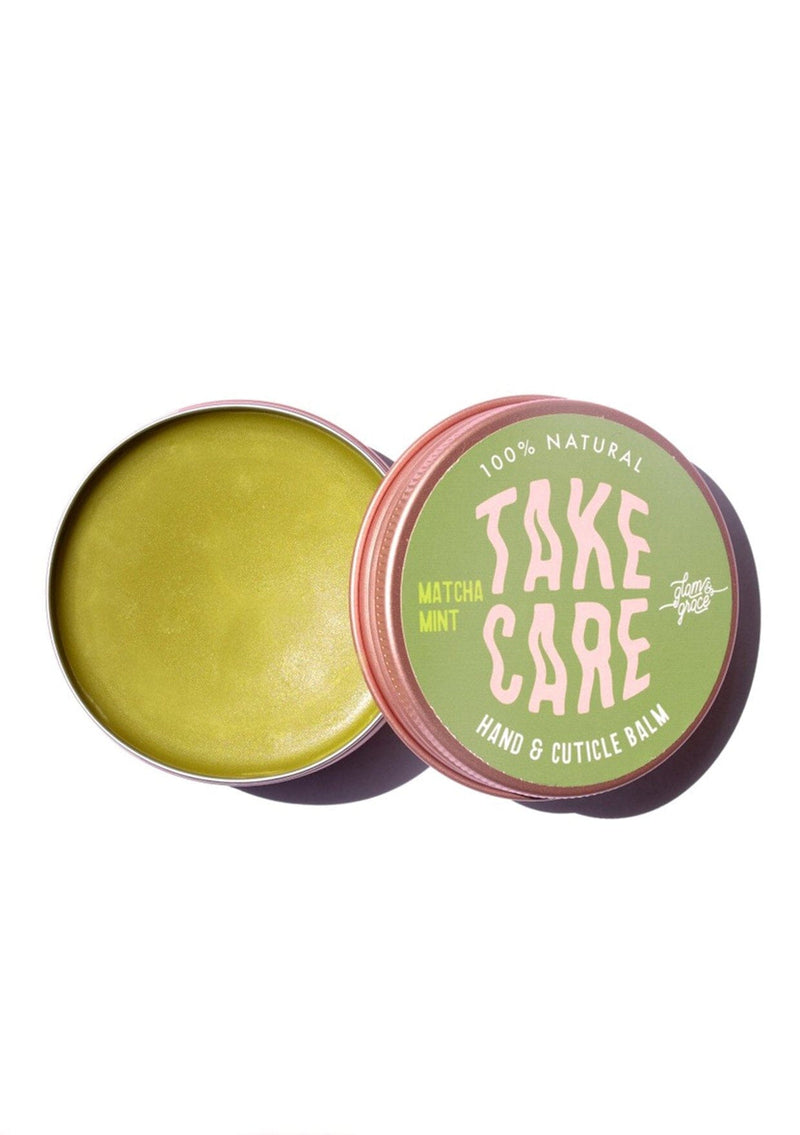 Glam & Grace Hand & Cuticle Balm in Matcha Mint