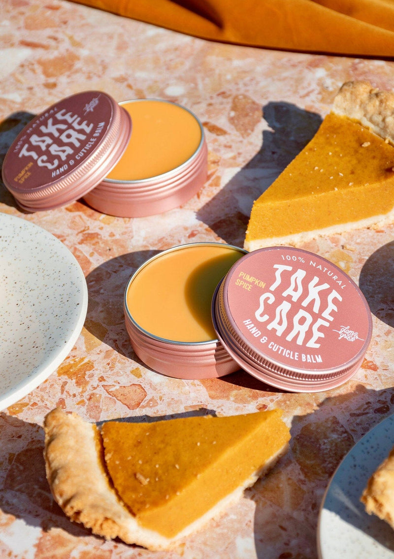 Glam & Grace Hand & Cuticle Balm in Pumpkin Spice