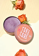 [Scent: Rose Petal] A 100% natural cuticle and hand balm in rose petal formulated by Glam & Grace. 