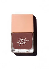 [Color: Truffle] Non-toxic nail polish with a matte, satin sheen finish. Formulated by Glam & Grace.