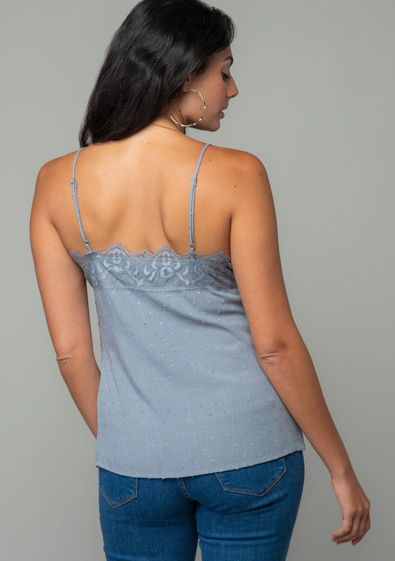 Buy Lace-trimmed cami top online in Kuwait
