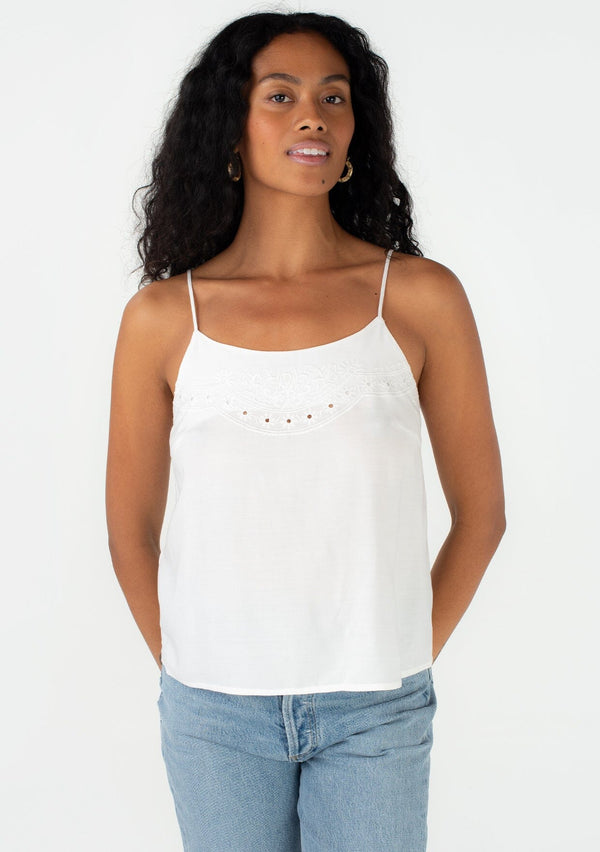 Chasin' Spring Embroidered Cami