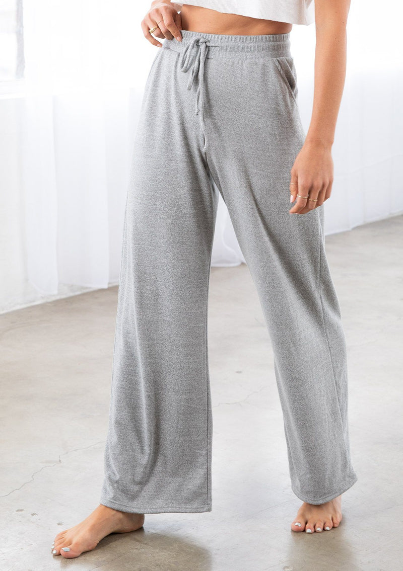 Grey Wide-leg and palazzo pants for Women