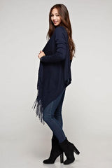 Waterfall Fringed Cardigan