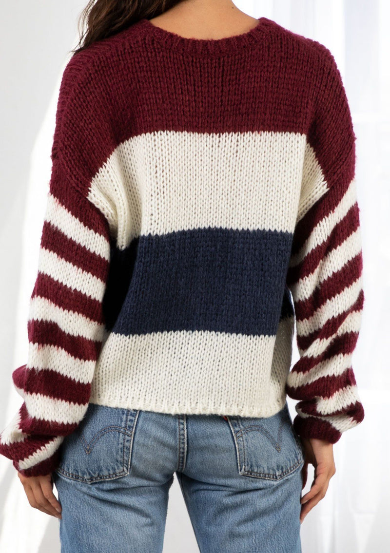 Cass Striped Sweater