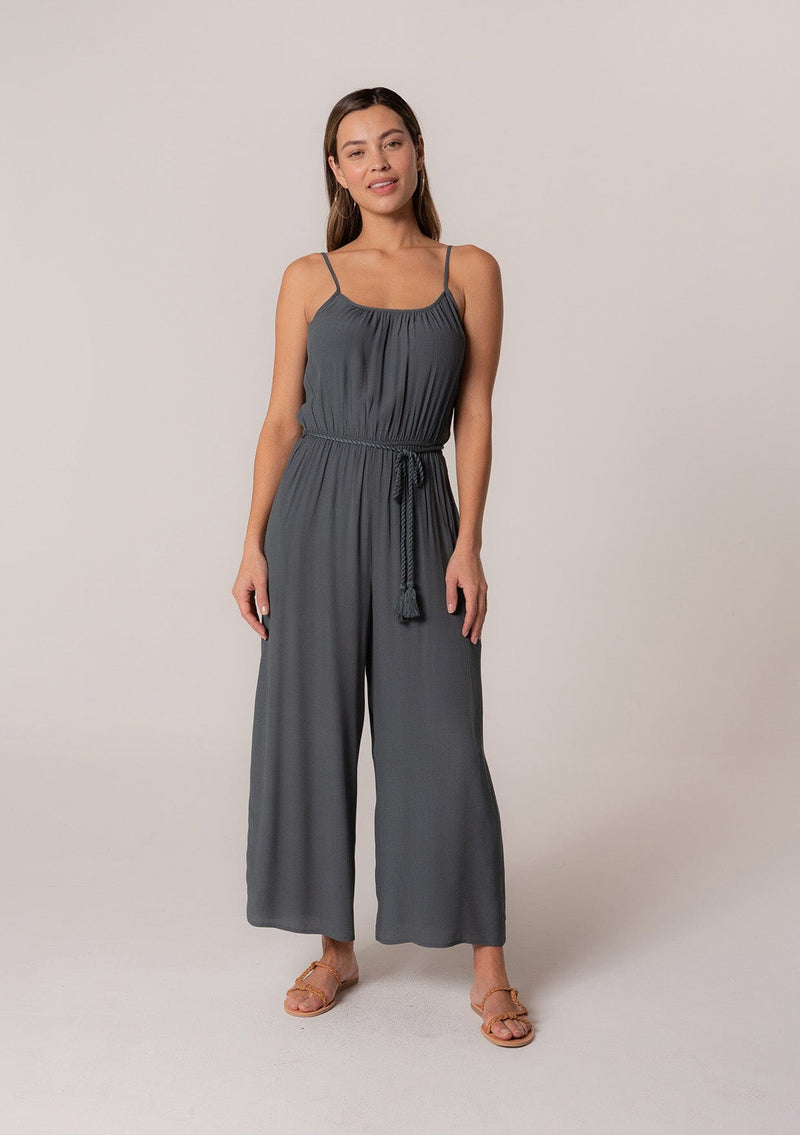 Adjustable Spaghetti Strap Jumpsuit with Pockets – Boho Limited