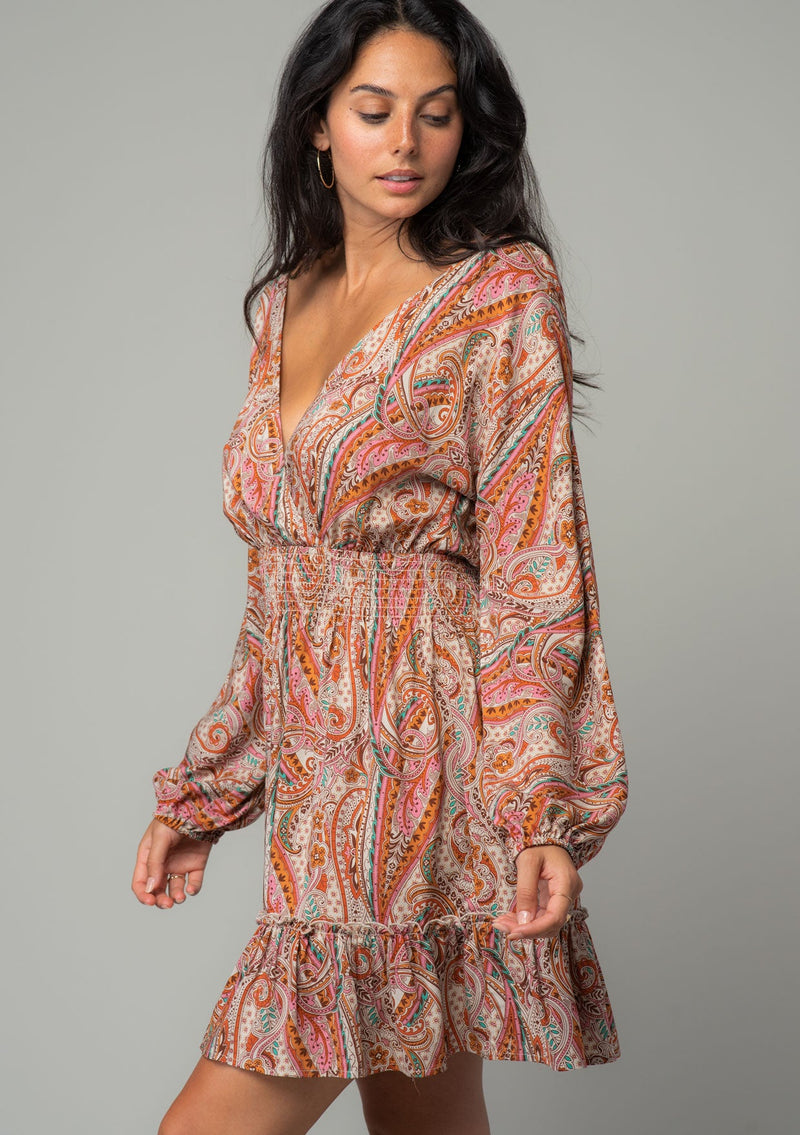 Raylee Reversible Dress - Paisley Forest - Honey & Stone - Ciao Bella –  Ciao Bella Dresses