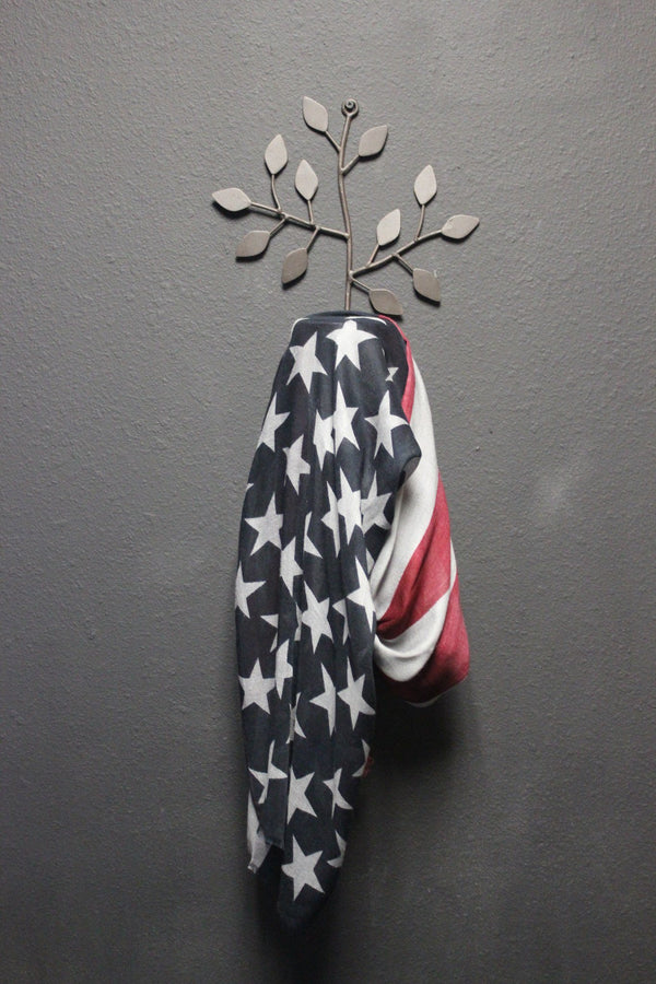 Lovestitch American Flag Liberty Scarf