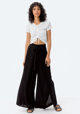 Rani Embroidered Wrap Pant