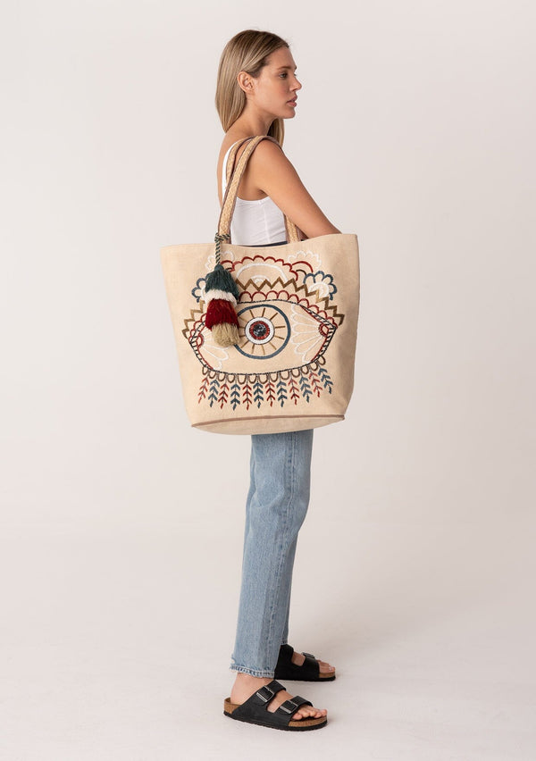 Love to Cross Stitch Medium Canvas Cotton Tote Bag