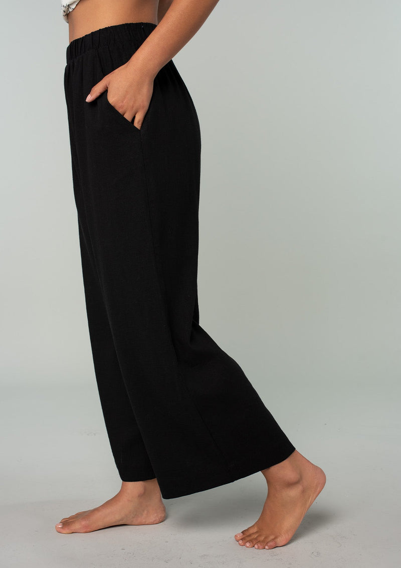 LaVia Dress Pants Womens 8 Black Wool Blend Lightweight Tailored Luxury  Italian