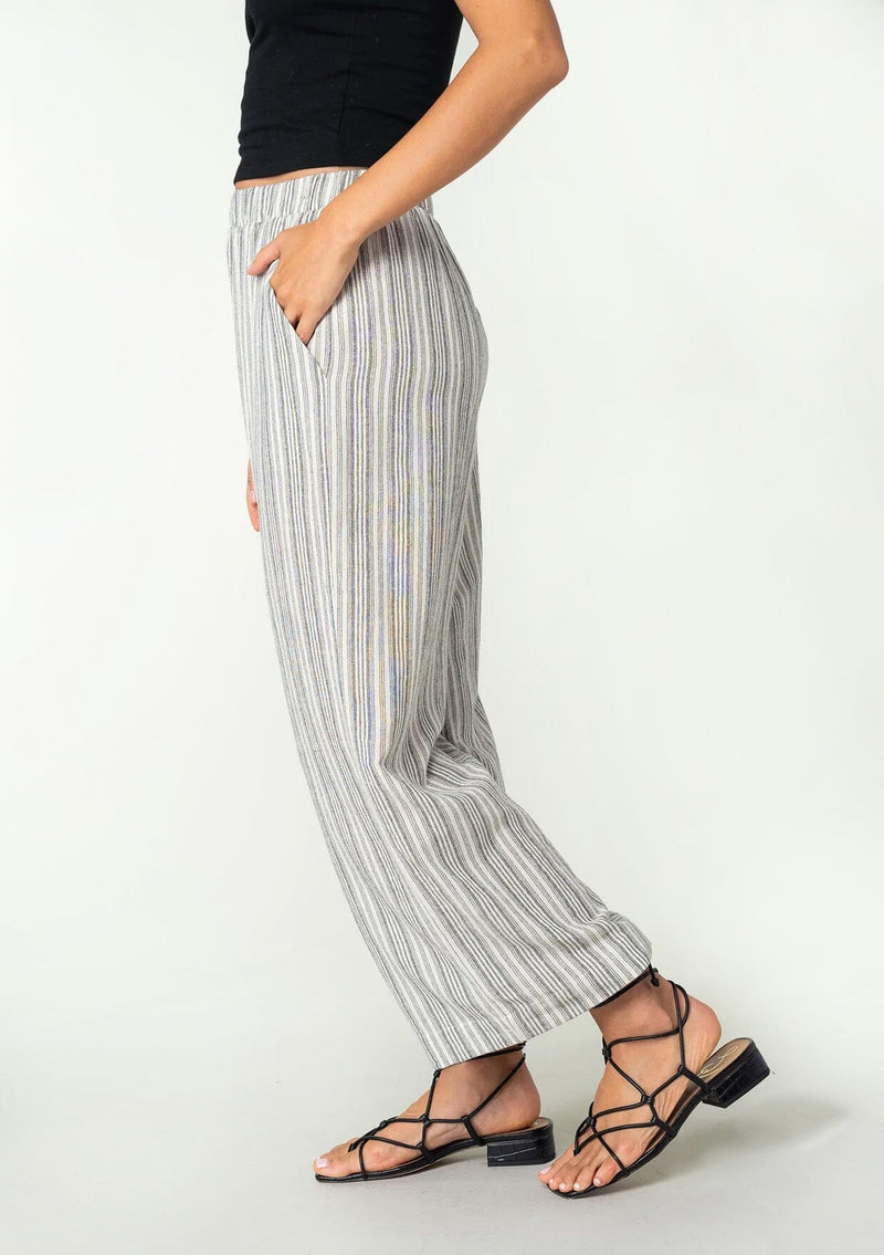 Buy LIBAS Womens 2 Pocket Striped Trousers With Half Lining | Shoppers Stop